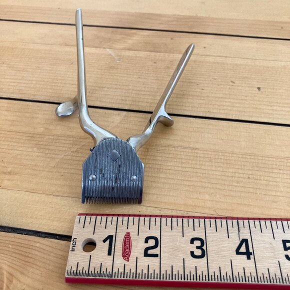 Boker Hilton Manual Hair Clippers Barber Tool All Metal Vintage Made in USA #0 - Picture 5 of 6